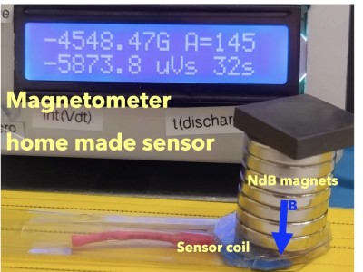 Bau eines Magnetometers mit selbstgebauten Sonden