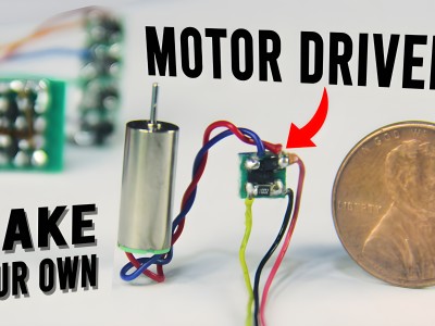 Bauen Sie kleine Bürstenmotor-Treiber für RC-Drohnen und Roboter