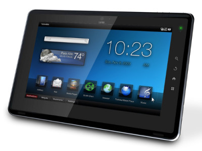 Tablette vitaminée à l'Android chez Toshiba