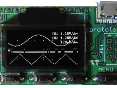 Mini oscilloscope à 64 $