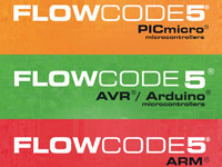 19% de remise sur Flowcode 5 pour PIC, AVR ou ARM