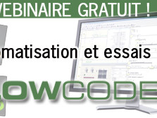 Webinaire gratuit : automatisation et essais avec Flowcode V6