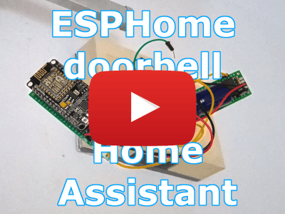 Intégrez votre sonnette de porte à votre domotique avec ESPHome ou Home Assistant