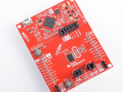 Système de développement MSP430 Launchpad. Illustration : Texas Instruments.