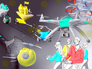DroneClash : compétition anti-drone
