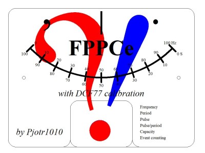 Réalisez un compteur d'événements et fréquence/capacimètre avec horloge DCF77