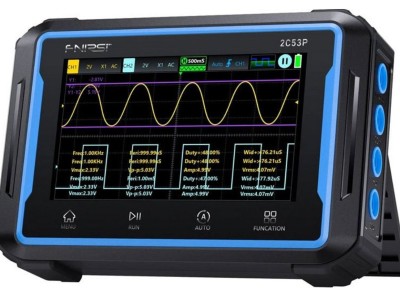 L’oscilloscope Fnirsi 2C53P 50 MHz bi-canal (Critique)