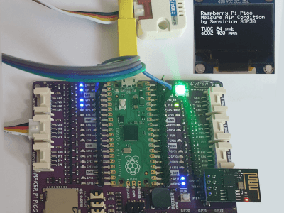 Mesure de la qualité de l’air avec le RP2040