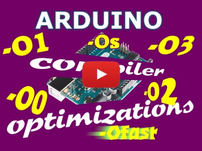 Optimisez la compilation Arduino, votre code sera allégé et plus rapide