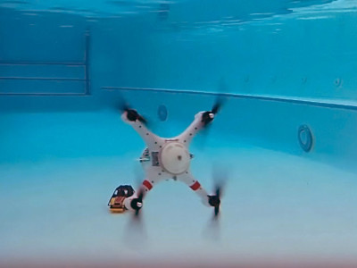 Loon Copter, drone nageur et futur sauveteur