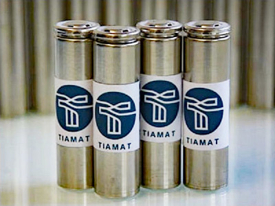 Batteries Na-ion au format 18650. Illustration : Tiamat