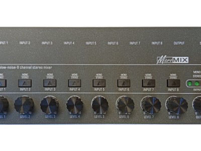 Un mélangeur de niveau ligne stéréo MicroMix à 8 canaux à bruit ultra-faible. Qu’en est-il vraiment ?