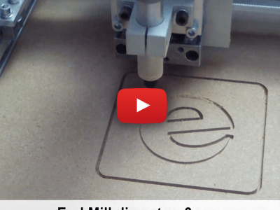 Nouvelle fraiseuse numérique 3 axes de table d'Elektor