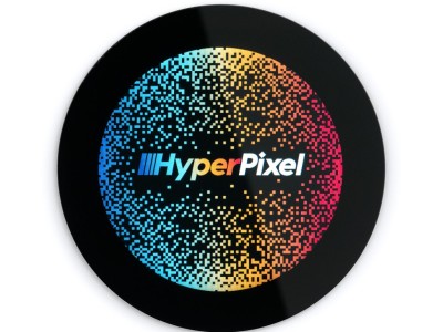 HyperPixel 2r écran tactile rond pour Raspberry Pi