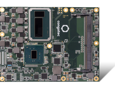 congatec dope l’informatique embarquée  à base de modules haut de gamme