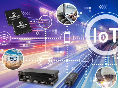 Microchip résout les problèmes d’interopérabilité pour fournir  jusqu’à 90 W sur les câbles Power-over-Ethernet