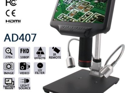 Banc d'essai : microscope USB Andonstar AD407