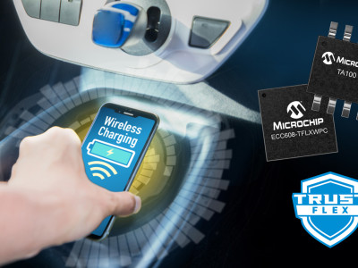 Microchip permet la recharge sans fil Qi 1.3 avec authentification