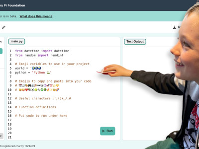 La Fondation Raspberry Pi lance un éditeur de code en ligne passionnant pour les enfants.