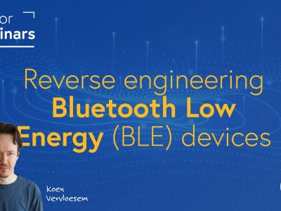 Rétro-ingénierie d'appareils Bluetooth Low Energy (BLE) : Regardez le Webinaire Elektor