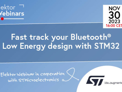 Webinaire : Accélérer la conception d'un système BLE avec STM32