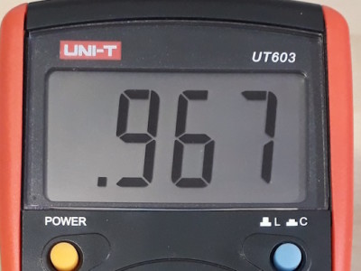 LCR-mètre UNI-T UT603 (Essai)
