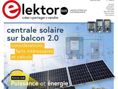Elektor Janvier/Février 2024 : Puissance et Énergie