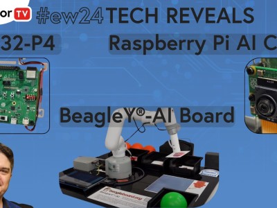 Aperçu d’embedded world 2024 - Raspberry Pi AI Cam, ESP32-P4 et plus encore !