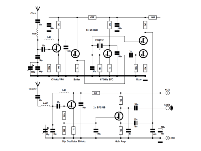 Circuits : Construire un thérémine sans tubes à vide