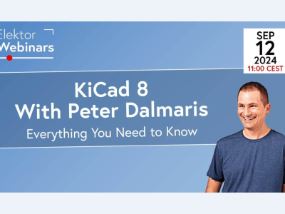 KiCad 8 : démo et fonctions essentielles avec Peter Dalmaris