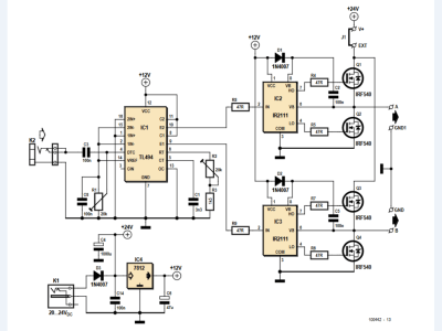 Circuit : Haut-Parleur Directionnel à Ultrasons