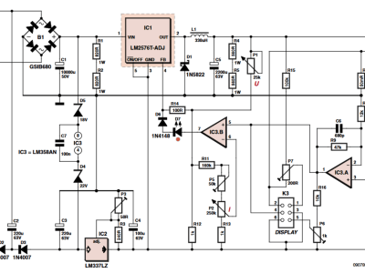 Circuit: L'alimentation de Labo Universelle