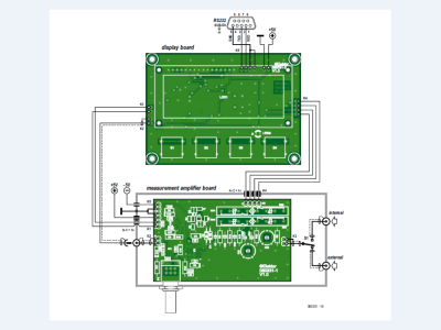 Circuit : voltmètre numérique True RMS DIY avec compteur de fréquence.