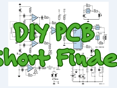 Circuit : Détecteur de courts-circuits sur circuit imprimé (DIY)