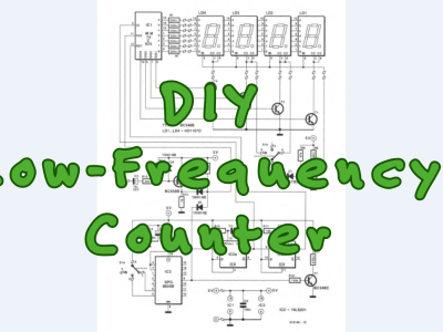 Circuit : Compteur de fréquence basse DIY