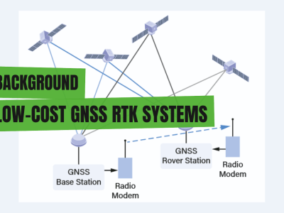 Systèmes GNSS RTK à faible coût avec un degré de précision de l'ordre du centimètre