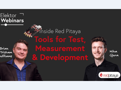 Tester, mesurer et développer avec Red Pitaya (Webinaire)