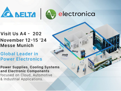 Delta dévoile des solutions énergétiques innovantes à Electronica 2024