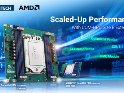 Advantech lance le module COM-HPC SOM-E781 avec processeur AMD EPYC Embedded