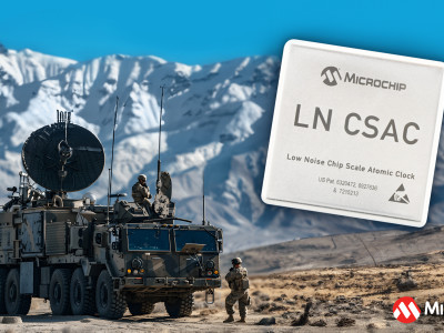 Microchip Technology : une horloge atomique au format circuit intégré pour applications critiques