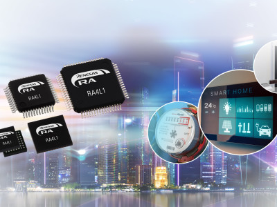 Microcontrôleurs RA4L1 par Renesas Electronics