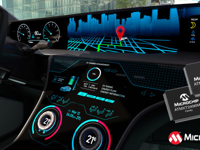 Microchip innove avec sa gamme maXTouch M1 pour le marché automobile