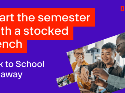 Back to School avec DigiKey – Un concours pour booster la rentrée des étudiants en électronique