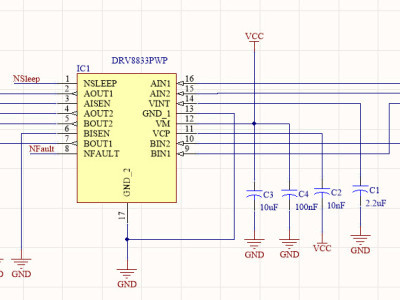 Figure-2 Figure-2, Schematic diagram of the motor driver