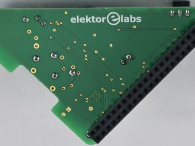 Bottom view PCB 160520-1 v2.0 Bottom view PCB 160520-1 v2.0, FM Radio Receiver for RPi