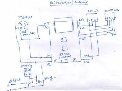 ESP32 uploader schematic ESP32 uploader