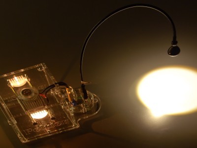 Operating, enclosure no. 2 Peltier lamp during operation, enclosure no. 2