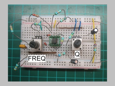Construire un VCF 9 octaves avec un seul amplificateur opérationnel