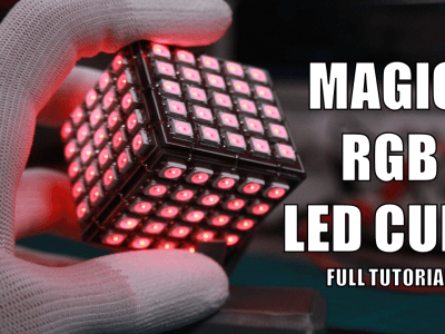 Construisez un cube magique lumineux à base du RP2040