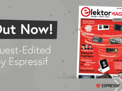 Fresco di Stampa!  Numero Speciale di Elektor Mag,  Curato da Espressif